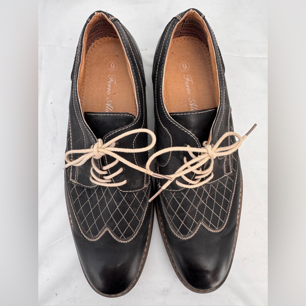 Black Oxford Shoes by
